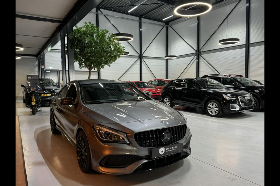 Mercedes-Benz CLA-Klasse 180 AMG 19'' Garantie Dealerondh Night Pakket Carbon Keyless Camera Navi Leder Rijklaar