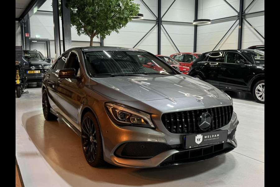 Mercedes-Benz CLA-Klasse 180 AMG 19'' Garantie Dealerondh Night Pakket Carbon Keyless Camera Navi Leder Rijklaar