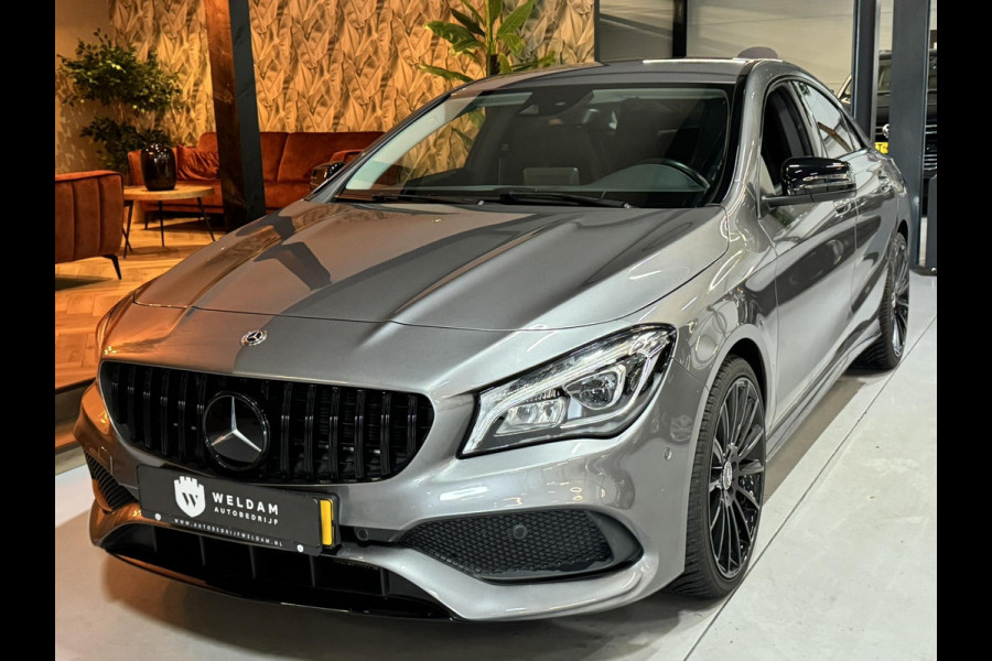 Mercedes-Benz CLA-Klasse 180 AMG 19'' Garantie Dealerondh Night Pakket Carbon Keyless Camera Navi Leder Rijklaar