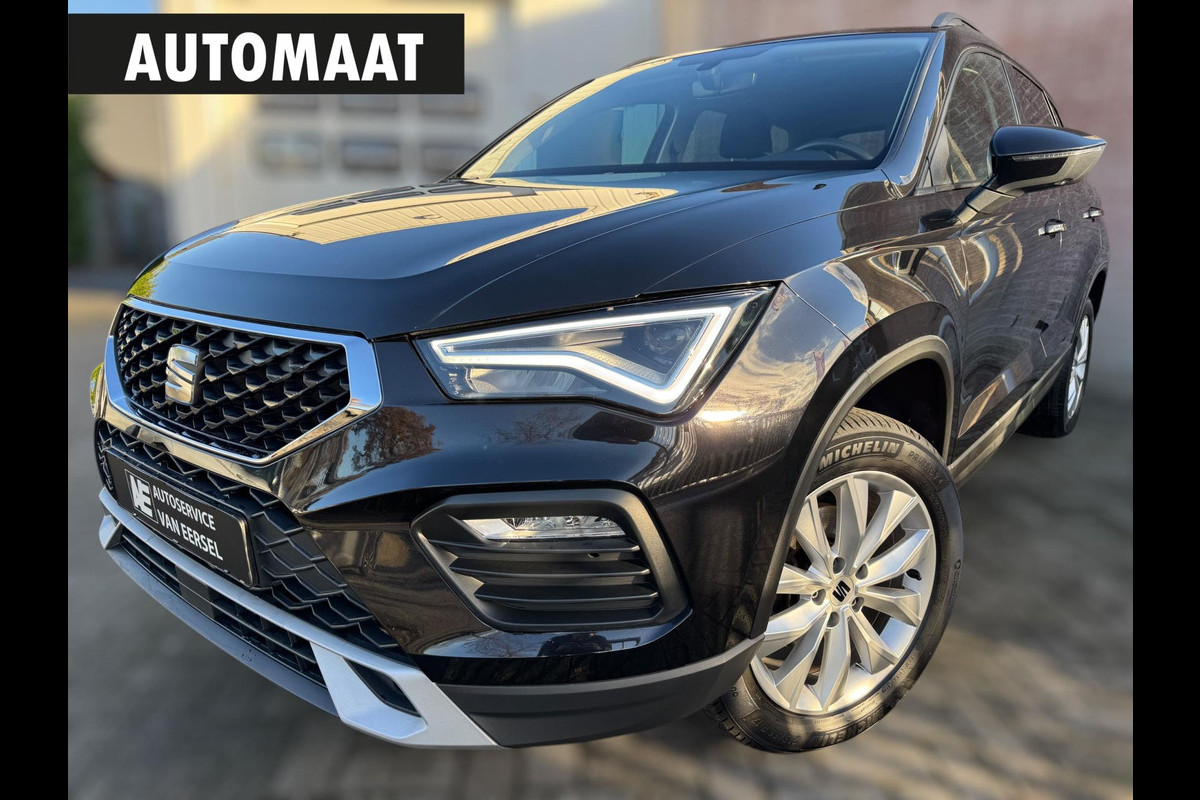 Seat Ateca 1.5 TSI Style Business Intense AUTOMAAT / ZWART METALLIC / STOEL & STUURVERW. / CRUISE / LMV / ECC