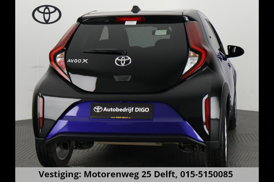 Toyota Aygo X 1.0 VVT-i AUTOMAAT PULSE LIMITED ED. BIJNA 2023 .CRUISE CONTROL.LMV.CARPLAY NAVIGATIE  GARANTIE TOT 11-2032