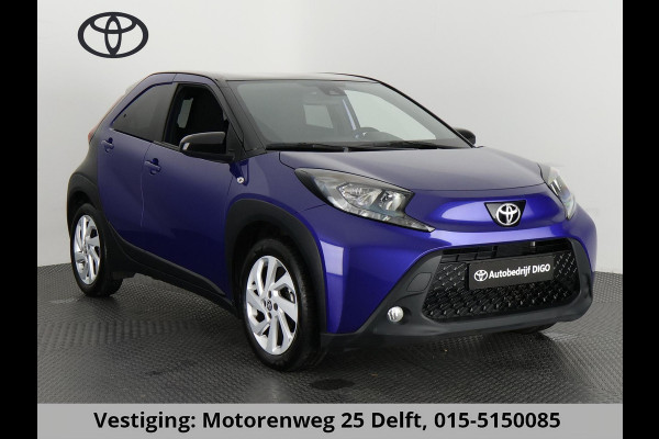 Toyota Aygo X 1.0 VVT-i AUTOMAAT PULSE LIMITED ED. BIJNA 2023 .CRUISE CONTROL.LMV.CARPLAY NAVIGATIE  GARANTIE TOT 11-2032