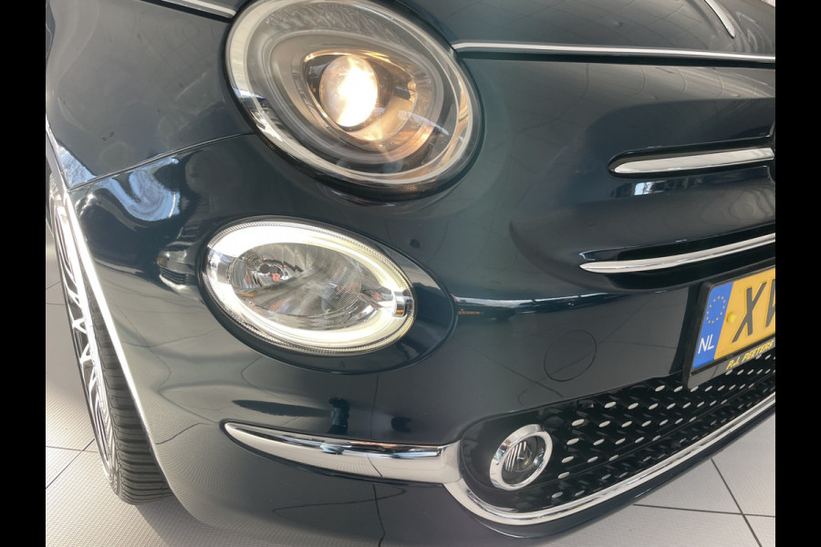 Fiat 500 0.9 TwinAir Turbo Collezione Climate control - cruise control - navigatie full map - u-connect - USB/AUX - Multi functioneel lederen stuurwiel - Mistlampen - Ramen elektrisch voor - Licht metalen velgen