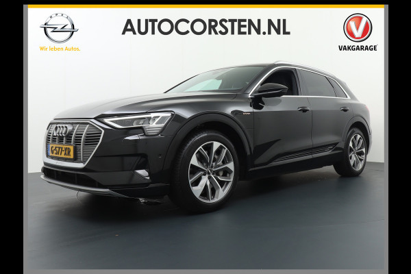 Audi e-tron E-Tron 55 95kWh 408PK Quattro S-LINE Leder/Alcantara Audi-Connect Virtual-Cockpit Park-Assist 20"lmv S-Line- Sport-Stoel+Verwarm Led WiFi Connected-Services Apple-Carplay Android Keyless-Go PTC Interieur-Voorverwarming/koeling Electr.-A-Klep Priv.Glass Niveau-regeling(Automatisch) ESP Hill-Hold Rijstrook Chroompakket Priv.Glas Donkere Hemel Dakspoiler Botsherkenning+Waarschuwing AEB Connected-Services Rijstrooksensor Origin.Nederlandse Auto