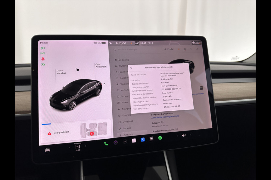 Tesla Model 3 Standard RWD Plus 60 kWh [ 3-Fase ] (INCL.BTW) Aut. *PANO | AUTO-PILOT | NAPPA-LEATHER | KEYLESS | FULL-LED | MEMORY-PACK | SURROUND-VIEW | DAB | APP-CONNECT | DIGI-COCKPIT | LANE-ASSIST | TOWBAR | COMFORT-SEATS | 19"ALU*