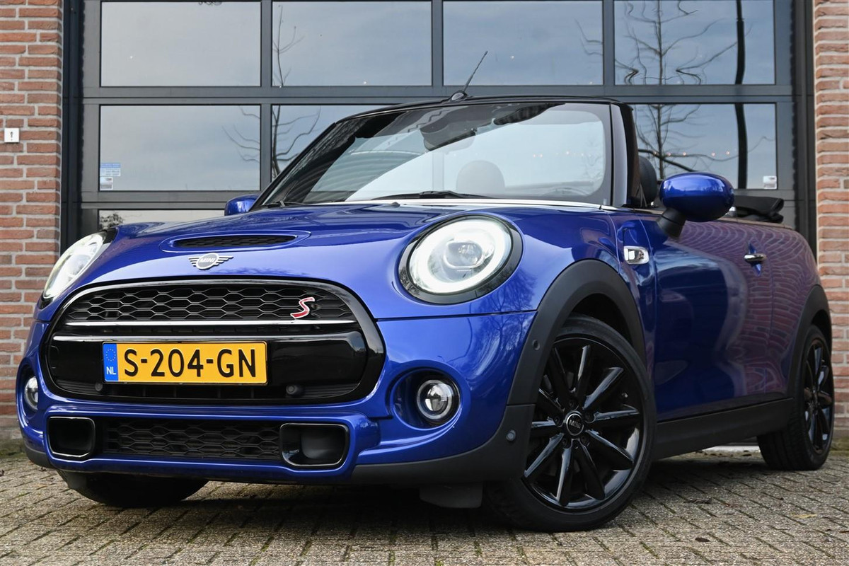 MINI Cooper S Cabriolet 2.0 Chili Leder A.Cam Black Carplay Cruise ´19