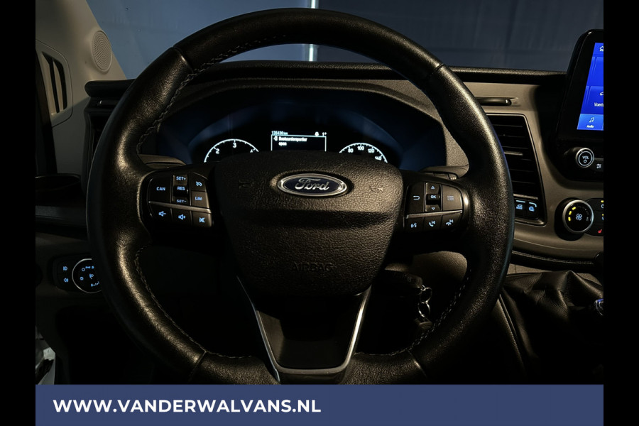 Ford Transit 2.0 TDCI 131pk L3H2 Euro6 Airco | Camera | Navigatie | Apple Carplay | Cruisecontrol Stoelverwarming, Verwarmde voorruit, Parkeersensoren, Bijrijdersbank