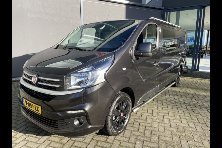 Fiat Talento 1.6 MJ EcoJet L2H1 Dubbele cabine SX /aannemersuitvoering/ Climate control - Adaptive cruise - parkeer sensoren achter - Navigatie - Radio - USB/AUX - Bluetooth - Achteruitrij camera - Multi functioneel lederen stuurwiel - Mistlampen - Licht metalen  side pipes - Lendesteun - zonnescherm zijruit - dubbele cabine