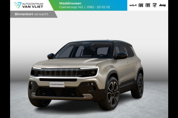 Jeep Avenger 1.2 e-Hybrid Summit | Schuif/Kanteldak | Leder&Winter Pack | Stone Grey