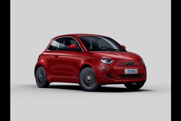 Fiat 500E 42 kWh | Pack Comfort | Pack Style | Rosso Passione |