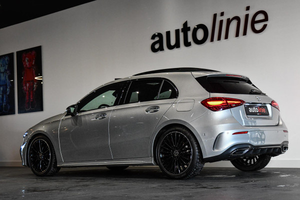 Mercedes-Benz A-Klasse 180 AMG Night ed. Pano, Memory,BTW, Keyless, Dodeh, Camera, 19'', Multibeam!