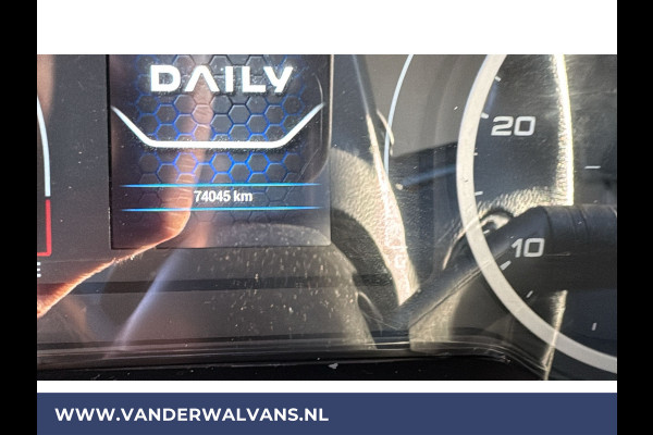 Iveco Daily 35C16V 156pk **BPM VRIJ voor de Ondernemer** Bakwagen Laadklep Euro6 Dubbel Lucht Airco | 995kg laadvermogen Bijrijdersbank, Bluetooth-telefoonvoorbereiding