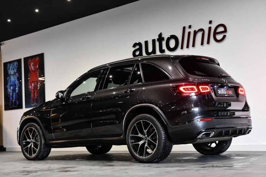 Mercedes-Benz GLC 300e 4MATIC AMG Night. BTW, Pano, Memory, 360, Virtual, Burm, Keyless, CarPlay, Multibeam, Sfeer!