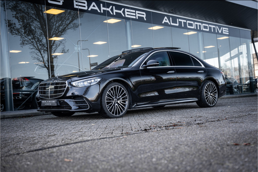 Mercedes-Benz S-Klasse 580 (525pk) V8 4MATIC Lang AMG Line NP 236K - Origineel NL geleverd!