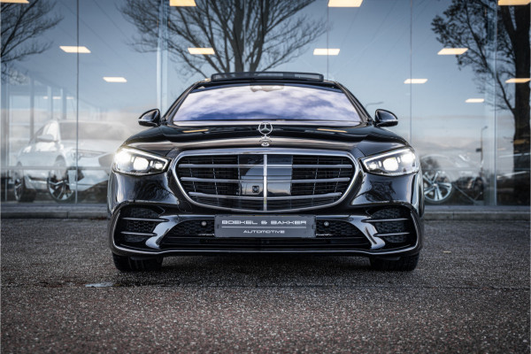 Mercedes-Benz S-Klasse 580 (525pk) V8 4MATIC Lang AMG Line NP 236K - Origineel NL geleverd!