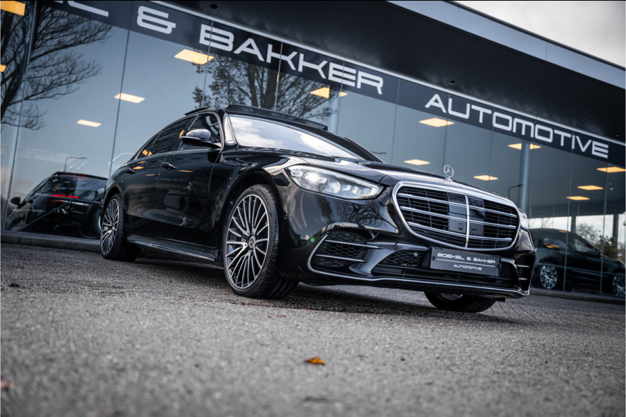 Mercedes-Benz S-Klasse 580 (525pk) V8 4MATIC Lang AMG Line NP 236K - Origineel NL geleverd!