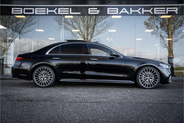 Mercedes-Benz S-Klasse 580 (525pk) V8 4MATIC Lang AMG Line NP 236K - Origineel NL geleverd!