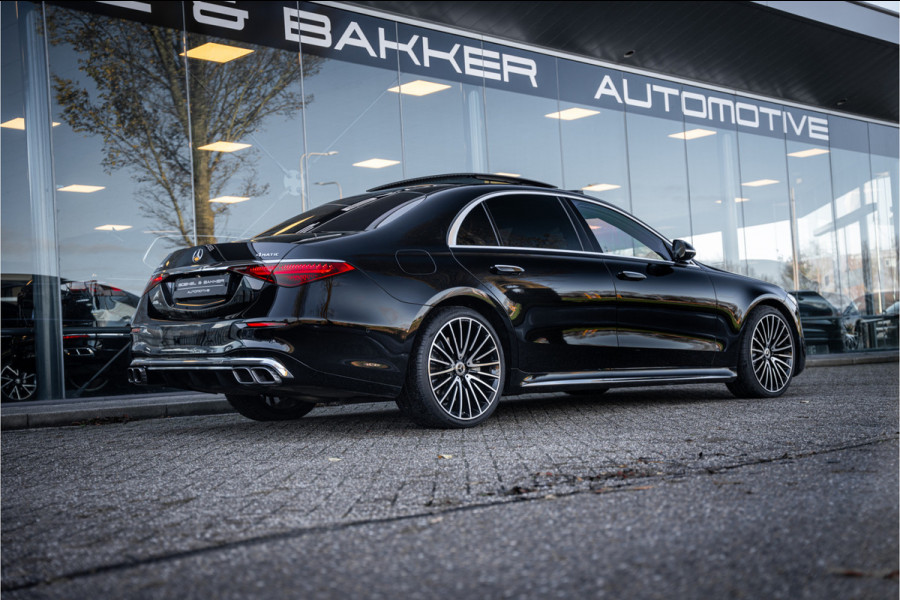 Mercedes-Benz S-Klasse 580 (525pk) V8 4MATIC Lang AMG Line NP 236K - Origineel NL geleverd!