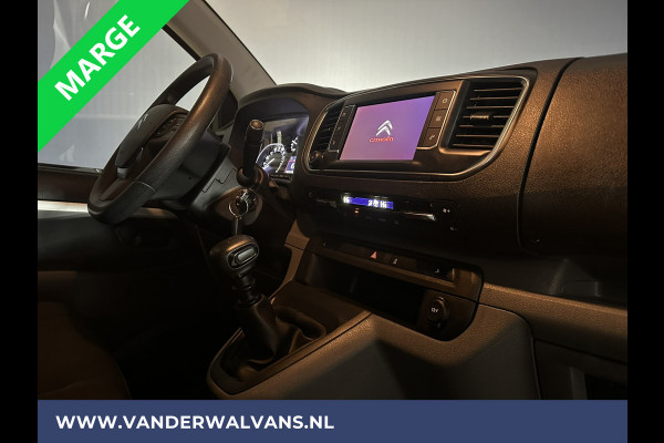 Citroën Jumpy 2.0 BlueHDI **MARGE, GEEN BTW, GEEN BPM** 123pk L3H1 XL Dubbel cabine Euro6 Airco | Navigatie Cruisecontrol, Apple Carplay, Trekhaak, Parkeersensoren, 5-Zits