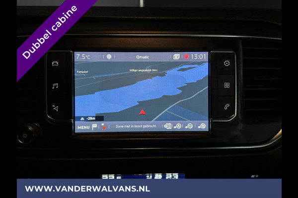 Citroën Jumpy 2.0 BlueHDI **MARGE, GEEN BTW, GEEN BPM** 123pk L3H1 Dubbel cabine Euro6 Airco | Navigatie Cruisecontrol, Apple Carplay, Trekhaak, Parkeersensoren, 5-Zits