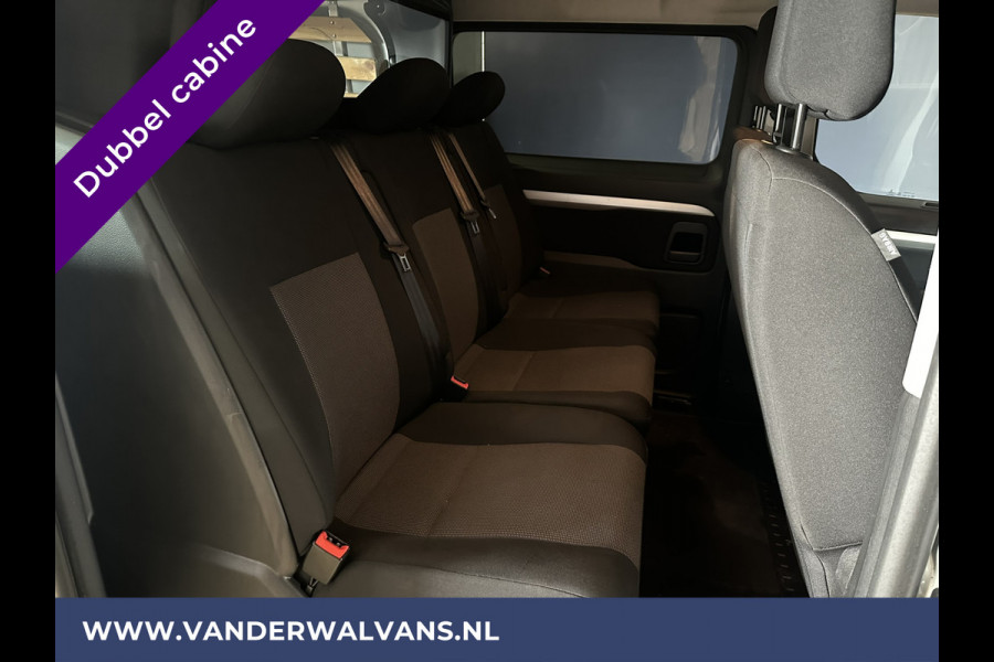 Citroën Jumpy 2.0 BlueHDI **MARGE, GEEN BTW, GEEN BPM** 123pk L3H1 Dubbel cabine Euro6 Airco | Navigatie Cruisecontrol, Apple Carplay, Trekhaak, Parkeersensoren, 5-Zits