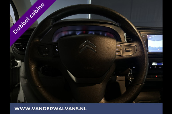 Citroën Jumpy 2.0 BlueHDI **MARGE, GEEN BTW, GEEN BPM** 123pk L3H1 Dubbel cabine Euro6 Airco | Navigatie Cruisecontrol, Apple Carplay, Trekhaak, Parkeersensoren, 5-Zits