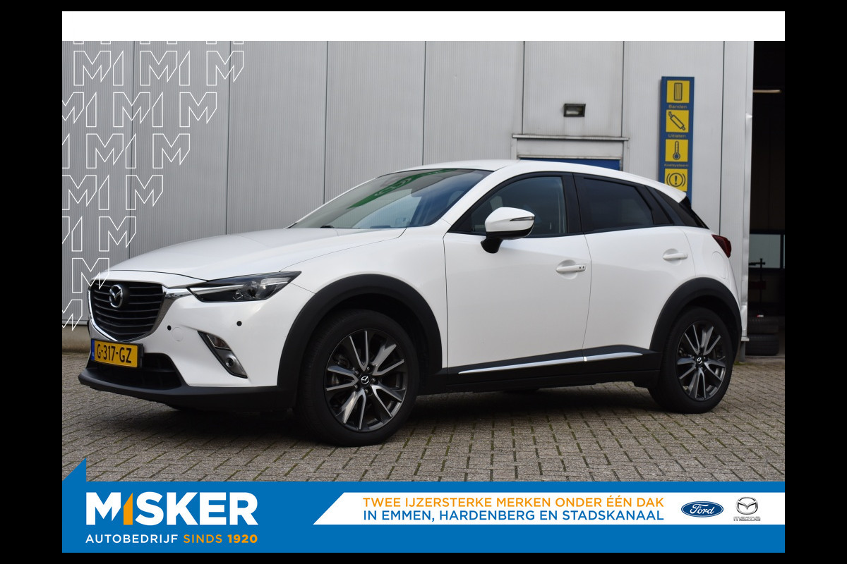 Mazda CX-3 2.0 SkyLease GT, trekhaak, camera