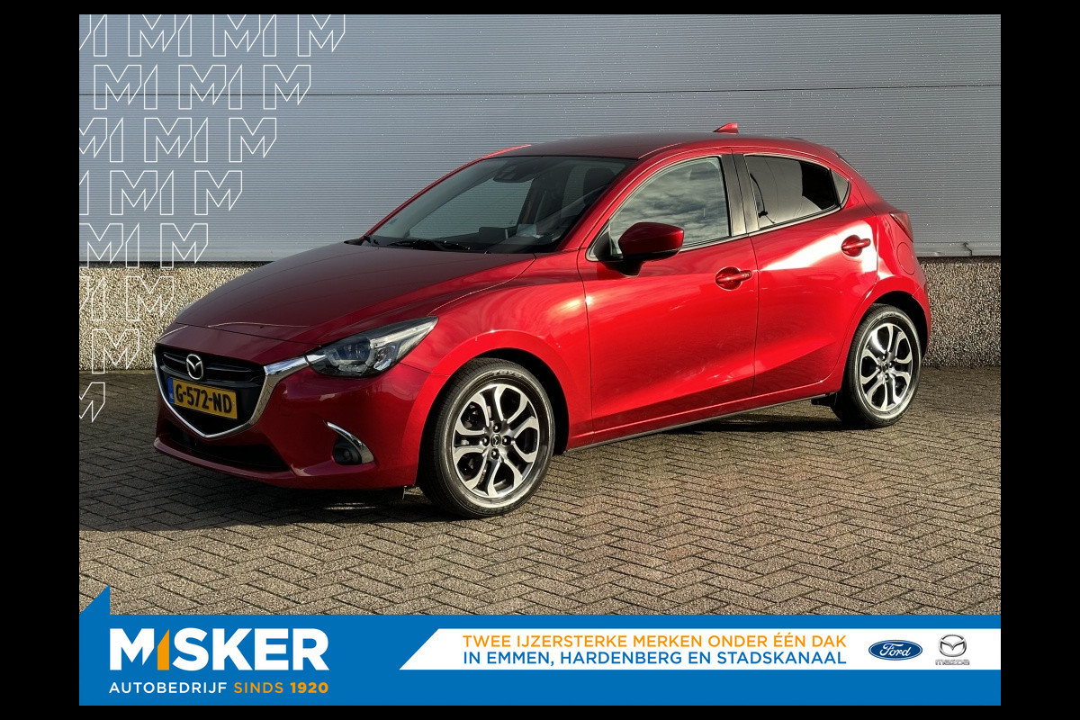 Mazda 2 1.5 GT-M AUTOMAAT, navi, airco