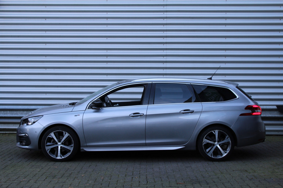 Peugeot 308 SW 1.2 PureTech 131pk GT Line NL-Auto NAP Clima Cruise Navi 360 Camera Vast Panoramadak 18"LMV