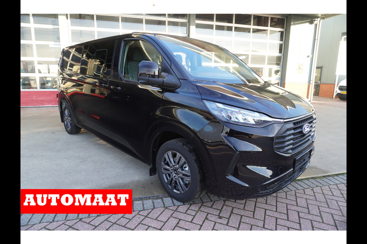 Ford Transit Custom 320L 2.0 TDCI 170PK L2H1 Limited Automaat Schuifdeur L+R Nr. V139 | Dubbelcabine | Climate  | Adap.Cruise | Navi | 360 camera | Blis