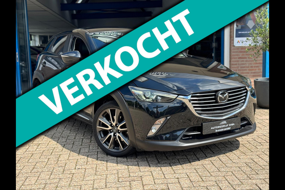 Mazda CX-3 2.0 SkyActiv-G 120 GT-M 2016 NAVI CLIMA LEDER NAP