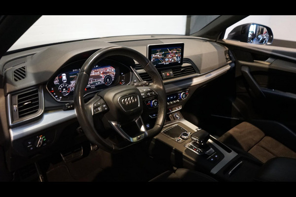 Audi Q5 2.0 TFSI Quattro S-line 252PK AUTOMAAT-ACC-B&O-CAMERA-CLIMA-PANO-NAVIGATIE-PANORAMA-VIRTUEEL