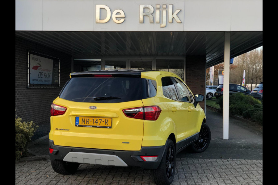 Ford EcoSport 1.0 EcoBoost Titanium S | Half leder, Navi, Stoelverw., Keyless, Cruise, Climate, PDC |