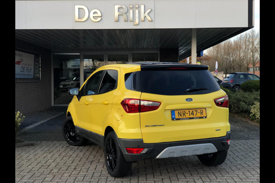 Ford EcoSport 1.0 EcoBoost Titanium S | Half leder, Navi, Stoelverw., Keyless, Cruise, Climate, PDC |