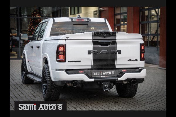 Dodge Ram PREMIUM NIGHT 2025 | BOM VOL + 14.4 INCH SCHERM | LUCHTVERING | HUD | HURRICAN 420PK 636 Nm | PRIJS MET LPG EN COVER EN GARANTIE DUBBELE CABINE | PICK UP | 5 PERSOONS | DC | GRIJSKENTEKEN | PW7 BRIGHT WHITE | VOORRAAD NR 2230 - 8765