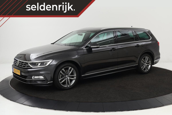 Volkswagen Passat 1.4 TSI R-line | Trekhaak | Stoelverwarming | Carplay | Trekhaak | Full LED | Adaptive cruise | Active Info | Navigatie | PDC | Leder/Alcantara