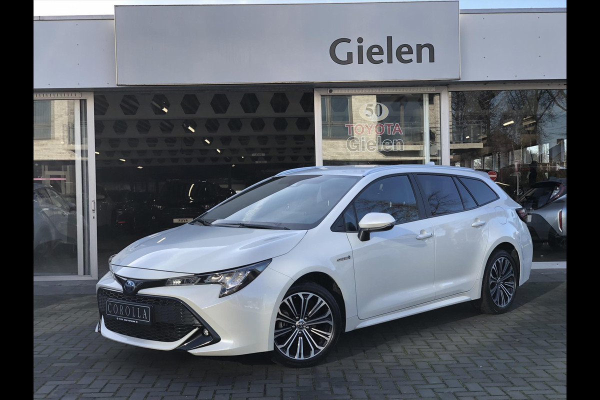 Toyota Corolla Touring Sports 1.8 Hybrid Dynamic | Eerste eigenaar, LED, CarPlay, Parelmoer wit,17inch, Stoelverwarming, Navigatie