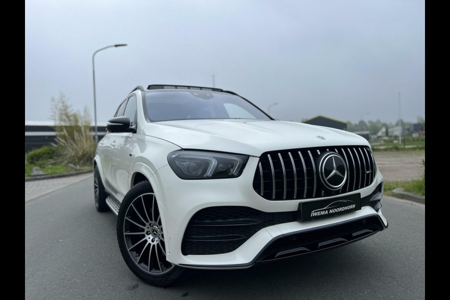 Mercedes-Benz GLE 350 de 4MATIC AMG Panoramadak|Burmester® |Luchtvering|Carbon|Camera 360°|Head-up|TV|Keyless|Sfeerverlichting