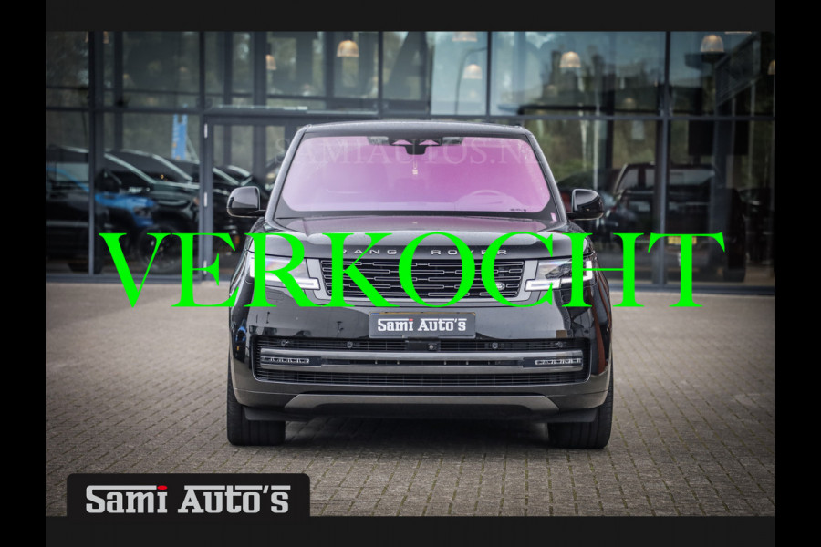 Land Rover Range Rover VOGUE | AUTOBIOGRAPHY | LWB | 7 PERSOONS | D350 MHEV | BLACK ON BLACK | SOFTCLOSE | HUD | MASSAGE | VOLLE UITVOERING | LAND ROVER FABRIEKSGARANTIE TOT 23-06-2026 |