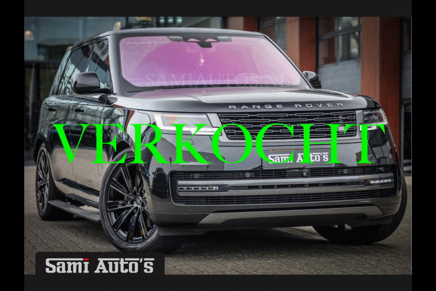 Land Rover Range Rover VOGUE | AUTOBIOGRAPHY | LWB | 7 PERSOONS | D350 MHEV | BLACK ON BLACK | SOFTCLOSE | HUD | MASSAGE | VOLLE UITVOERING | LAND ROVER FABRIEKSGARANTIE TOT 23-06-2026 |