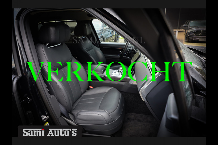 Land Rover Range Rover VOGUE | AUTOBIOGRAPHY | LWB | 7 PERSOONS | D350 MHEV | BLACK ON BLACK | SOFTCLOSE | HUD | MASSAGE | VOLLE UITVOERING | LAND ROVER FABRIEKSGARANTIE TOT 23-06-2026 |