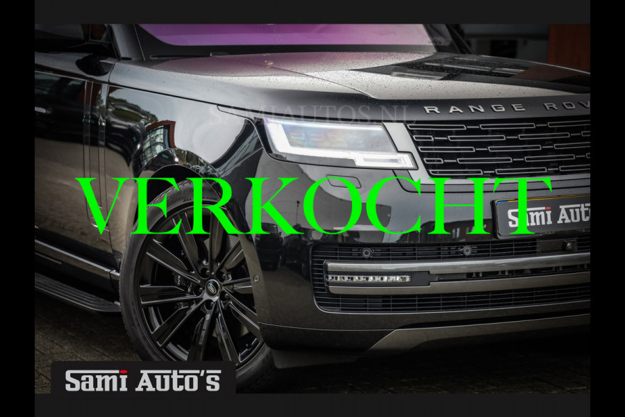 Land Rover Range Rover VOGUE | AUTOBIOGRAPHY | LWB | 7 PERSOONS | D350 MHEV | BLACK ON BLACK | SOFTCLOSE | HUD | MASSAGE | VOLLE UITVOERING | LAND ROVER FABRIEKSGARANTIE TOT 23-06-2026 |