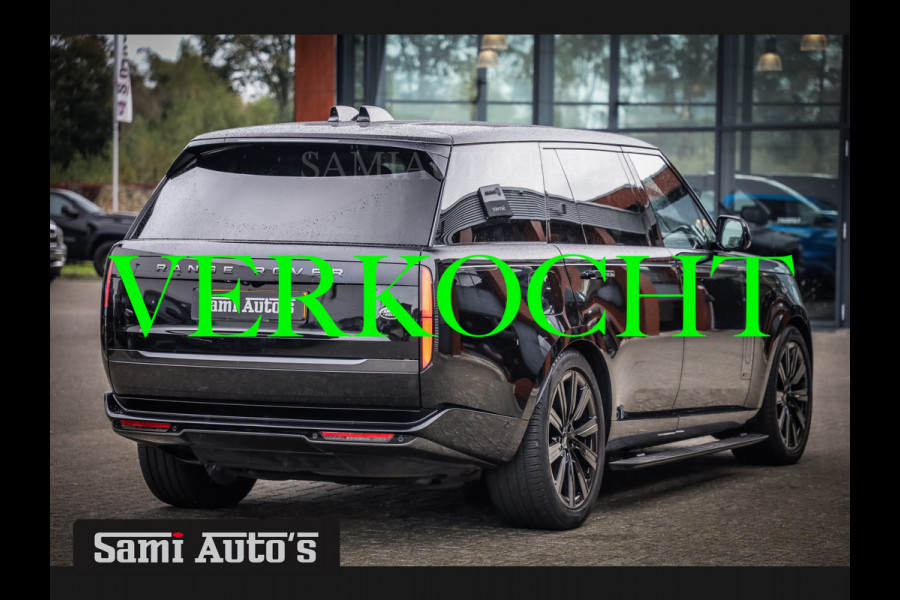 Land Rover Range Rover VOGUE | AUTOBIOGRAPHY | LWB | 7 PERSOONS | D350 MHEV | BLACK ON BLACK | SOFTCLOSE | HUD | MASSAGE | VOLLE UITVOERING | LAND ROVER FABRIEKSGARANTIE TOT 23-06-2026 |