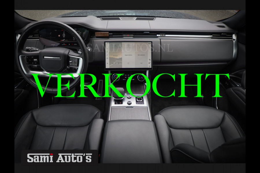 Land Rover Range Rover VOGUE | AUTOBIOGRAPHY | LWB | 7 PERSOONS | D350 MHEV | BLACK ON BLACK | SOFTCLOSE | HUD | MASSAGE | VOLLE UITVOERING | LAND ROVER FABRIEKSGARANTIE TOT 23-06-2026 |