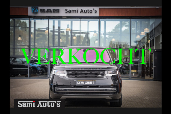 Land Rover Range Rover VOGUE | AUTOBIOGRAPHY | LWB | 7 PERSOONS | D350 MHEV | BLACK ON BLACK | SOFTCLOSE | HUD | MASSAGE | VOLLE UITVOERING | LAND ROVER FABRIEKSGARANTIE TOT 23-06-2026 |