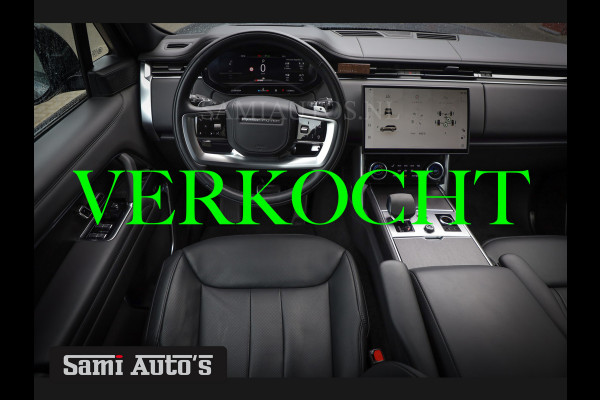 Land Rover Range Rover VOGUE | AUTOBIOGRAPHY | LWB | 7 PERSOONS | D350 MHEV | BLACK ON BLACK | SOFTCLOSE | HUD | MASSAGE | VOLLE UITVOERING | LAND ROVER FABRIEKSGARANTIE TOT 23-06-2026 |