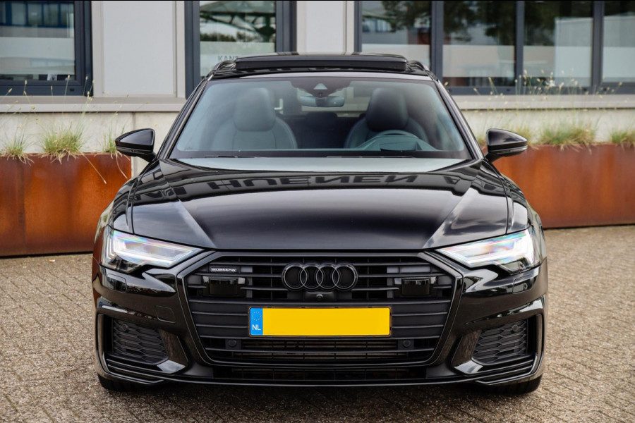 Audi A6 Avant 55 TFSI e Quattro Competition S line Edition 367pk Automaat! Kuipstoelen|Panoramadak|Virtual Cockpit|HD Matrix|Black