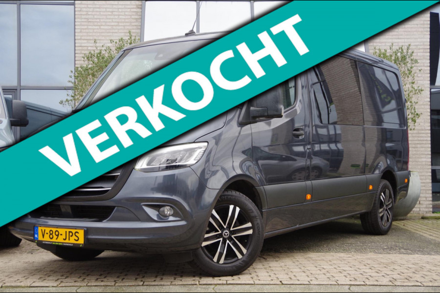 Mercedes-Benz Sprinter 319 3.0 CDI V6 L2H1 AUT. LED, LEDER, 3.5T TH, LUCHTVERING, ADAPT. CRUISE, CAMERA, NAVI, CLIMA, STANDKACHEL