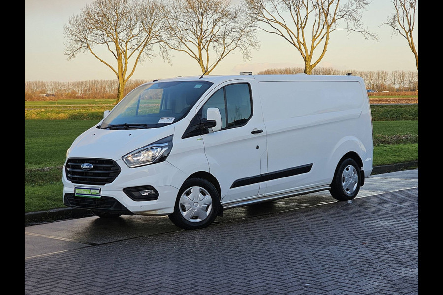 Ford Transit Custom 320 2.0 TDCI L2H1 Trend Navi Wp-Inrichting Airco Trekhaak Sidebars 130Pk Euro6 Oh-Historie NAP!