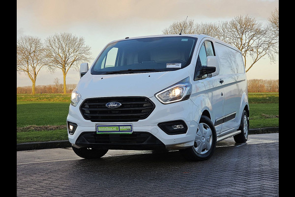 Ford Transit Custom 320 2.0 TDCI L2H1 Trend Navi Wp-Inrichting Airco Trekhaak Sidebars 130Pk Euro6 Oh-Historie NAP!